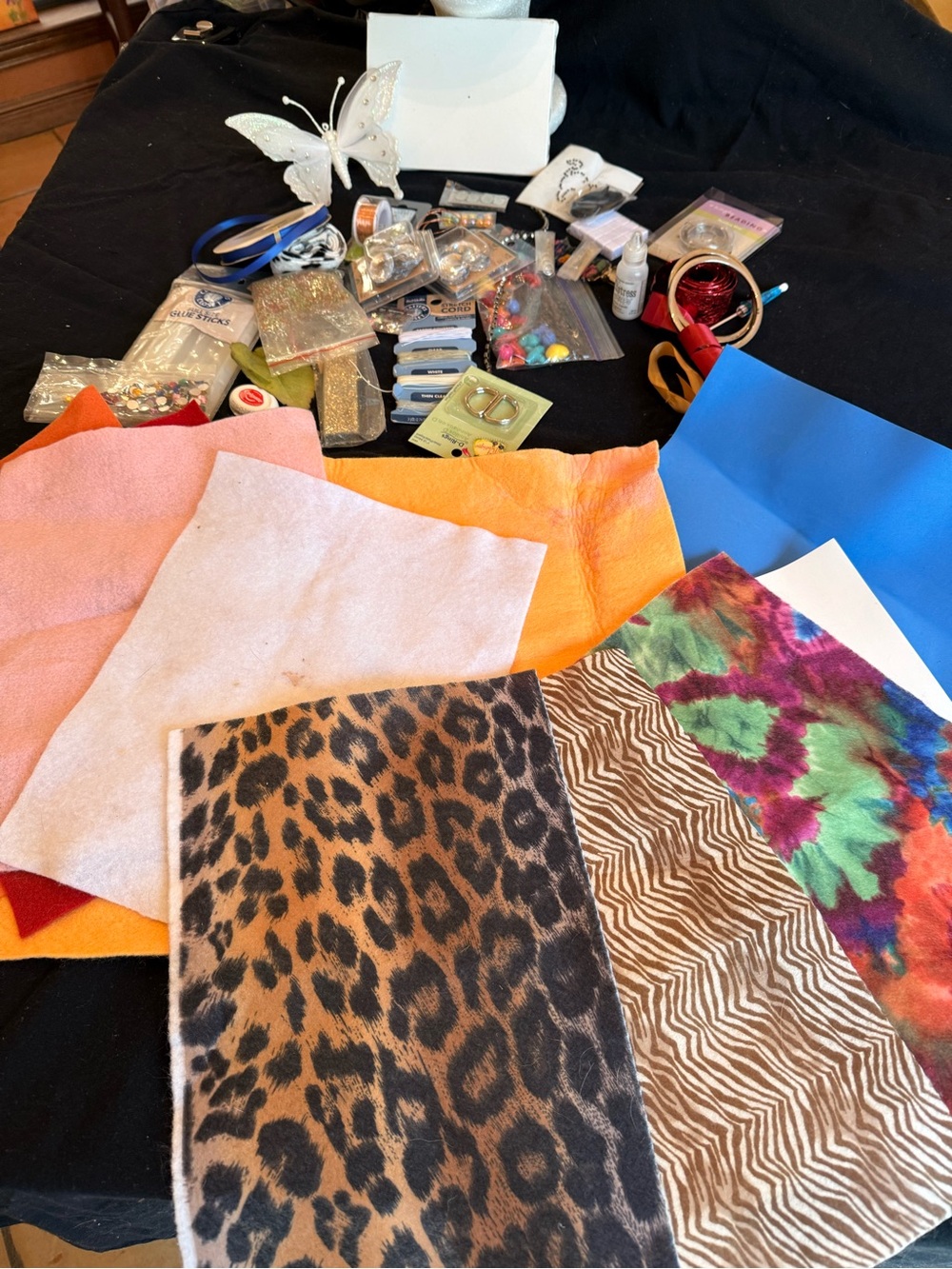 Assorted Arts and Craft Supplies